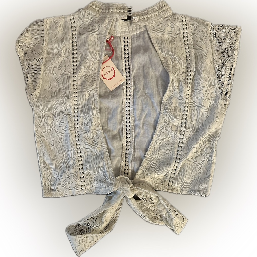 RAGA LACE TOP / ANTHROPOLOGIE  SZ SMALL
